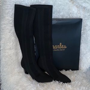 Like New Charles by Charles David Knit Boot